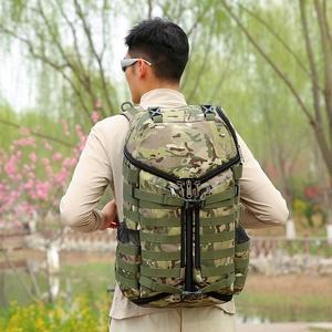 <span class=keywords><strong>Zaino</strong></span> da Montagna per Commercio Estero 58L Impermeabile Grande Capacità con Spallacci Curvi in Tessuto Oxford <span class=keywords><strong>Idrorepellente</strong></span> - Product Image 2