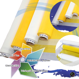6t 8t 10t 12t 16t Monofilament Terylene Polyester lụa Màn hình in lưới từ nhà sản xuất nguồn - Product Image 1