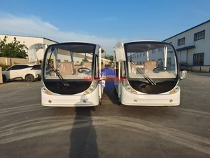 Autobús Turístico Eléctrico Retro Vintage Blanco de Alta Calidad con Capacidad para 8 Pasajeros, Estructura de Acero, para Zonas Turísticas - Product Image 2