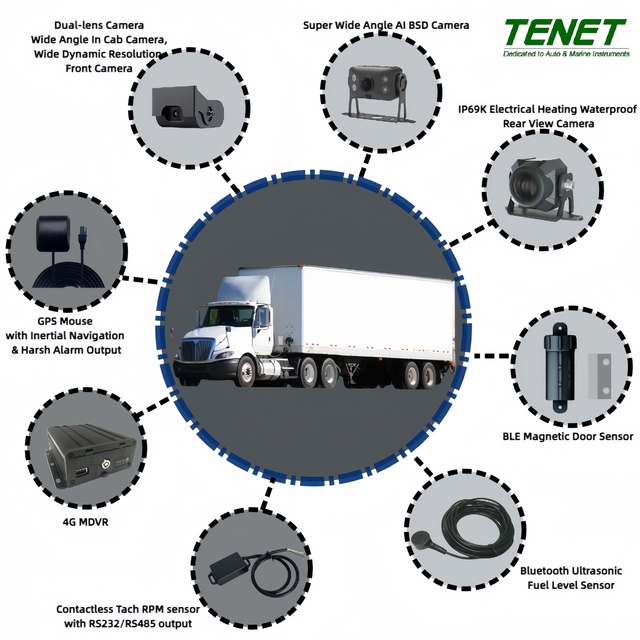 Smart Car Sensors for Fleet Management System New Blue Tooth Low Energy Wireless Magnetic Door Sensor for Asset Tracking