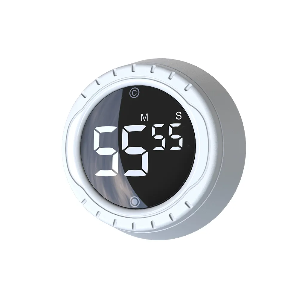 Timer dapur Digital dengan Volume Alarm yang dapat disesuaikan Aksesori dapur penghitung mundur pengatur waktu Putar