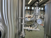 Cuve de Fermentation de Bière à Fond Conique en Acier Inoxydable 1000L, Certifiée CE, Récipient Sous Pression pour Brasserie