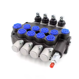 วาล์วควบคุมทิศทางไฮดรอลิกแบบ 4 สปูล รุ่น P80-G12-G34, ผู้ผลิตจากโรงงาน, มีบริการวาล์วไฮดรอลิกแบบกำหนดเอง - Product Image 3