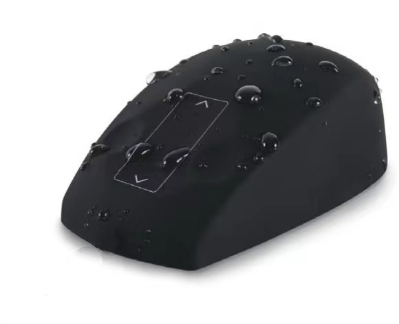 Waterproof RF Wireless Silicone Mouse Washable Disinfectable with Touch Scroll IP68 Medicals Industrial 2.4G Wireless Mouse
