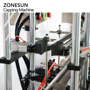 آلة تغذية أغطية الزجاجات الأوتوماتيكية ZONESUN ZS-XG446S لتنظيف وتغذية أغطية زجاجات المنظفات السائلة والتونر ورذاذ الوجه - Product Image 4