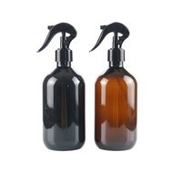 Vente en gros de 100ml 150ml 200ml 250ml 500ml Bouteilles de pulvérisation à gâchette en PET Pulvérisateur fin en plastique pour emballage de soins personnels Réutilisable
