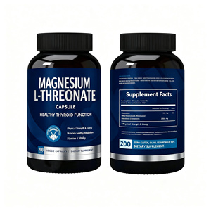 Cápsulas de Nutrientes OEM con 500 mg de L-Treonato de Magnesio y Glucosamina Condroitina MSM, Suplementos Dietéticos para Adultos para el Apoyo Inmunológico - Product Image 1