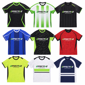 Maglietta da <span class=keywords><strong>Calcio</strong></span> Retrò Personalizzata con <span class=keywords><strong>Stampa</strong></span> Sublimatica, Abbigliamento Sportivo da Uomo in 100% Poliestere ad Asciugatura Rapida - Product Image 1