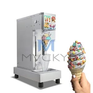 Mvckyi Usine de chine Mélangeur de crème glacée au yaourt/Machine à crème glacée aux fruits/Machine à crème glacée à congélation tourbillonnante