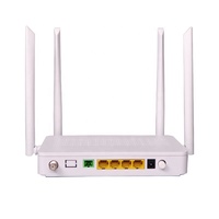 ONU Softel CATV XPON Wifi 2.4G 5G EPON GPON Vsol de 4 Antenas Banda Dual