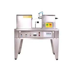 Impresora de fecha semiautomática, máquina de sellado de corte ultrasónico para cosméticos, sellador de cola de tubo suave de plástico, pasta de dientes