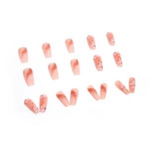 <span class=keywords><strong>Uñas</strong></span> Postizas al por Mayor, Puntas <span class=keywords><strong>de</strong></span> Gel Acrílico ABS, 24 Uds., Forma Almendrada, Reutilizables, Kits <span class=keywords><strong>de</strong></span> <span class=keywords><strong>Diseño</strong></span> <span class=keywords><strong>de</strong></span> <span class=keywords><strong>Uñas</strong></span>, Manicura con <span class=keywords><strong>Mariposas</strong></span> y Pegamento - Product Image 5