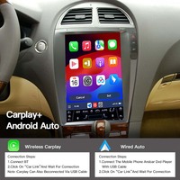 STWEI 12.8'' Android 14 Écran Tesla CarPlay Radio GPS Navi Lecteur Multimédia pour Lexus ES ES240 ES300 ES330 ES350 2006-2012