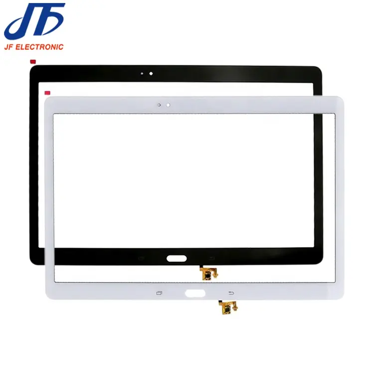 Smartphone tablet parti di ricambio per samsung galaxy tab S t800 touch screen digitizer pannello di vetro.