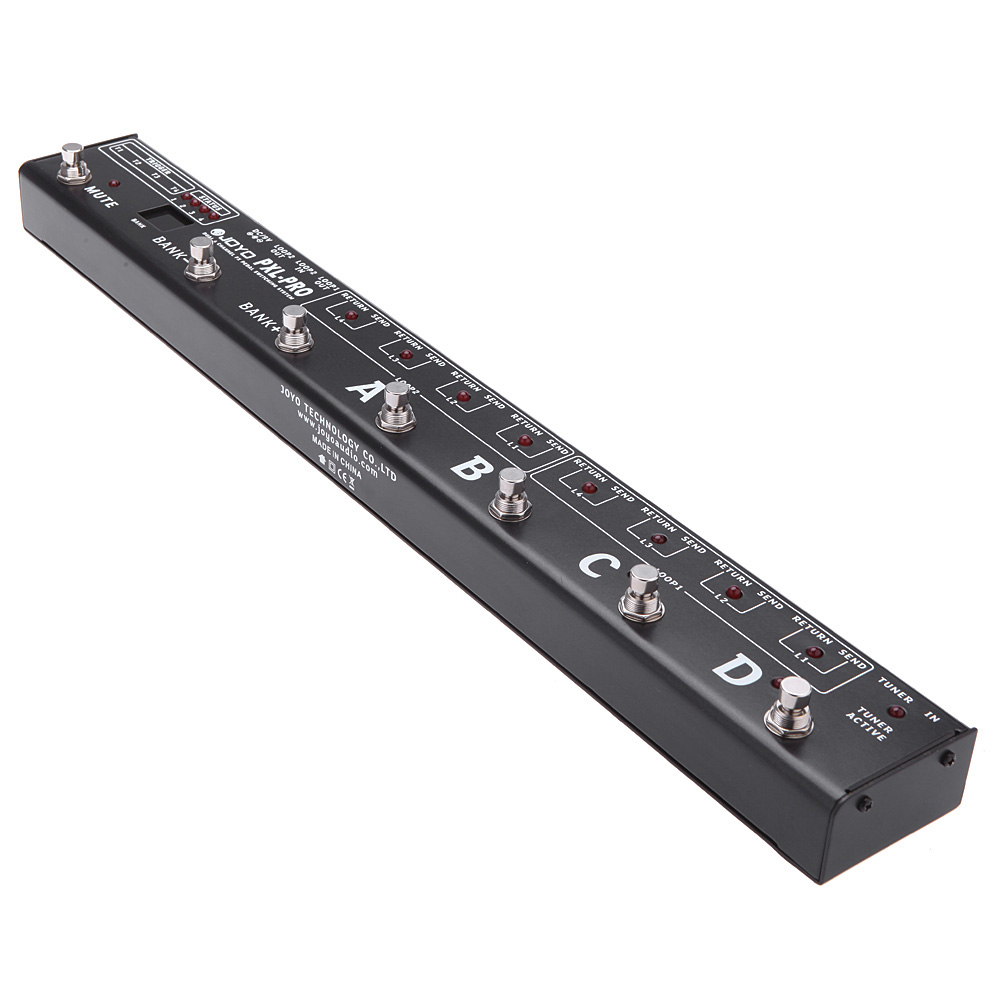JOYO PXL-PRO Guitars Effect Pedal Controller - 8 FX Loops