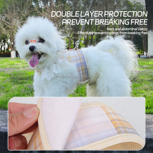 Harnais pour chien Teddy Kirky de petite et moyenne taille pour l'extérieur avec étiquette personnalisée - Product Image 3