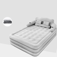 Nouveau produit : Matelas gonflable double, surélevé, pliable, pour la maison et la chambre, simple et pratique
