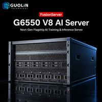Server Komputasi Performa Tinggi FusionServer G6550 V8 6U 10 Dual-Width GPU PCIe 5.0 Laris Terjual