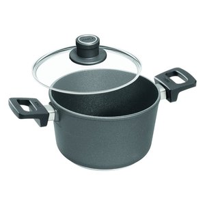 Pentola Alluminio antiaderente (28cm) con coperchio DIAMOND LITE Grigio ghisa WLL128DPIL - Product Image 1