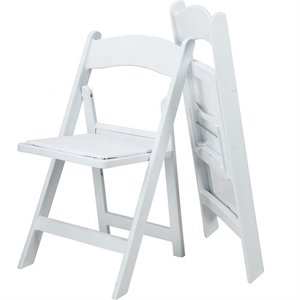 <span class=keywords><strong>Silla</strong></span> Plegable Blanca para Exterior, Paquete de 1, para Bodas, Fiestas y Banquetes, Venta al Por Mayor - Product Image 4