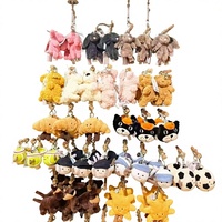 Cross-border Jellycat Charm Grappige croissantvormige bal Gepersonaliseerde sleutelhanger Tasdecoratie Knuffel Cadeau 911 cm voor €57