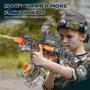 ปืนฉีดน้ำไฟฟ้าสำหรับเด็ก <span class=keywords><strong>UMP45</strong></span> ปืนฉีดน้ำแบบพกพาใหม่ แรงดันน้ำต่อเนื่อง 10 เมตร ปืนฉีดน้ำของเล่นกลางแจ้งสำหรับผู้ใหญ่ - Product Image 5