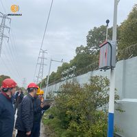 Monitor de Ruido Ambiental Profesional para Obras de Construcción, de Grado Industrial, Detección Continua de Alta Precisión 24/7, IP65