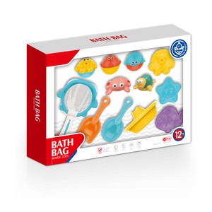 Filet de pêche pour bébé d'été, jeu d'eau pour le <span class=keywords><strong>bain</strong></span>, jouets de <span class=keywords><strong>bain</strong></span> pour enfants, animaux marins - Product Image 2
