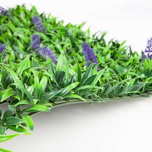 Morden UV style décoration de la maison extérieur fausse herbe haie <span class=keywords><strong>Jungle</strong></span> Vertical vert suspendu plante artificielle herbe mur - Product Image 6