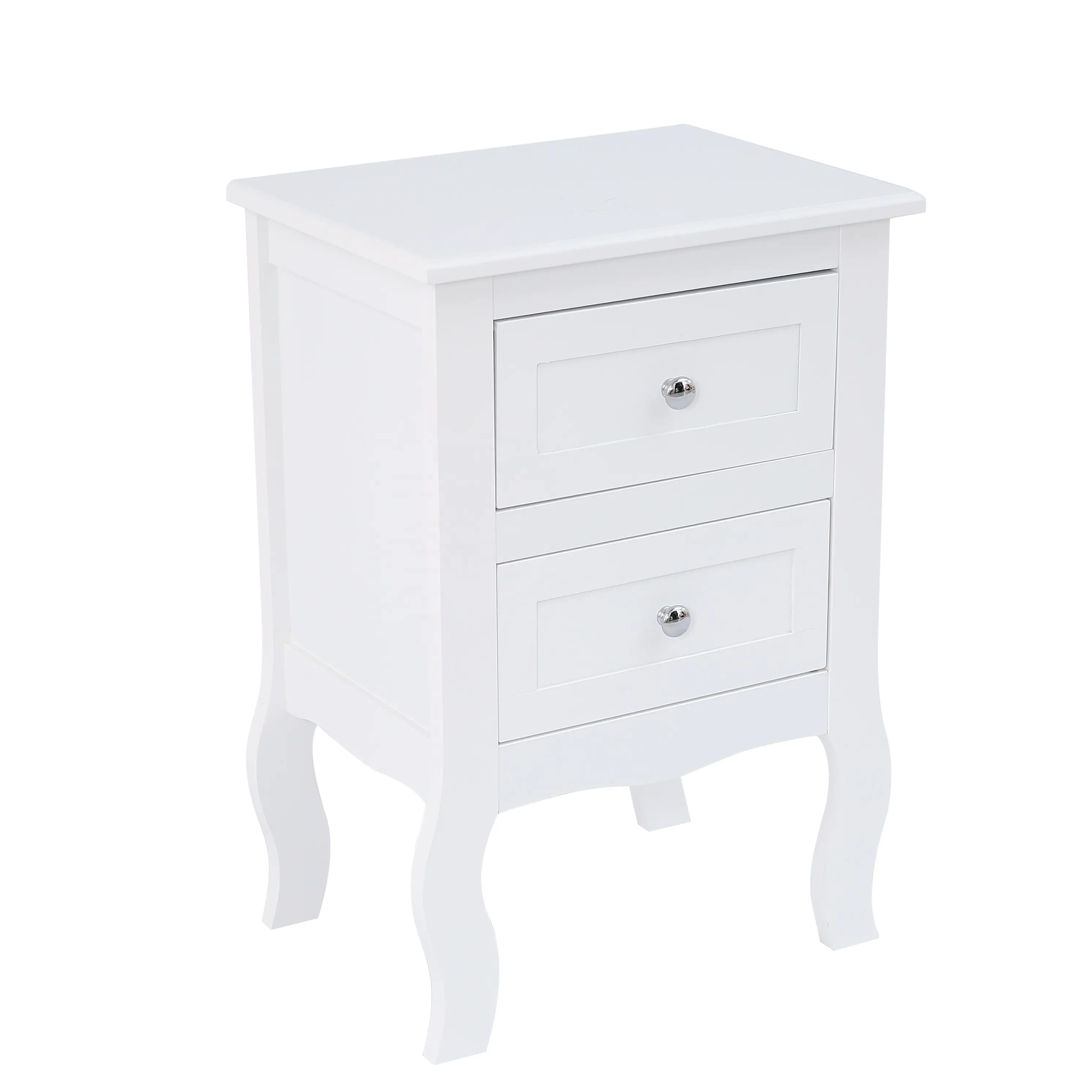 TN1604 Modular Living Room Furniture beside Cabinet White 2-Drawers