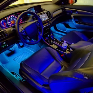 Bộ Đèn LED Nội Thất Nhiều Màu RGB Lãng Mạn Chân Xe Hơi Bán Chạy Nhất Đèn Tạo Không Khí Cho Xe Hơi Dải Đèn Nội Thất - Product Image 4