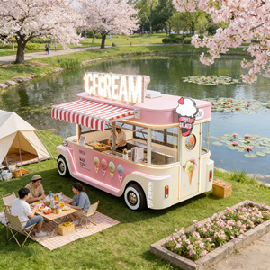 Electric Catering Truck, Concession <b>Trailer</b>, Customized for Party, Festival and Large Outdoor Catering Activities - Product Image 1