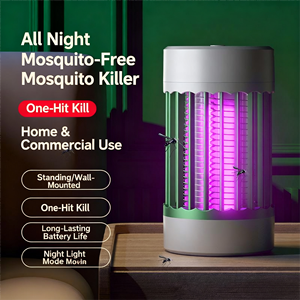 โคมไฟกำจัดยุง ชาร์จ USB ไฟ LED เป็นมิตรกับสิ่งแวดล้อมแบบพกพาเครื่องดักแมลงเครื่องดักแมลงวันกำจัดแมลงบ้านทำความสะอาดง่าย 20 ม - Product Image 4