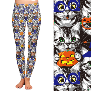 Leggings Deportivos Transpirables con Estampado de Gato, Cintura Alta, Control de Abdomen, para Yoga y Ejercicio al Aire Libre - Product Image 1