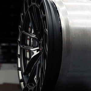 Jantes CF neuves, forgées sur mesure, haute performance, noir mat (concave), 25 mm, en alliage d'aluminium /Mercedes 5x114.3/120/130 15-26 5 - Product Image 5