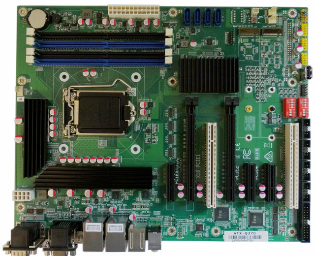 Intel C621/Q370/C246/C612/B365/B150/B85/H81 ATX Industrial Motherboard With 4U Server Chassis X86 Industrial Control