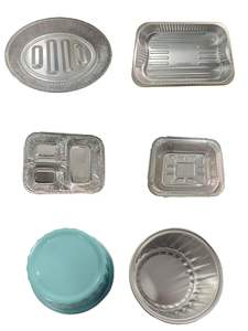 Automatic Aluminum Lunch Box Production Line-High-Speed Disposable Food <b>Container</b> Manufacturing with 380V/220V 1-Year Warranty - Product Image 4