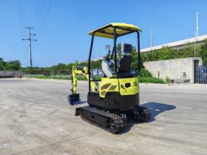 Miniexcavadora Hidráulica de 1.5 Toneladas con Orugas, Modelo 2026, Utilizada <span class=keywords><strong>para</strong></span> Trabajos de Jardinería - Product Image 4