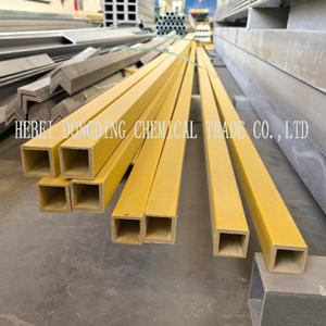 أنابيب مربعة من الألياف الزجاجية المبثوقة للأسقف الخضراء في الدفيئات الزراعية - Product Image 6