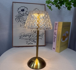 High Quality Modern LED Retro Metal Cordless <b>Battery</b> <b>Operated</b> Novelty 5W Touch Dimming Night Light Table Lamp for Bedroom - Product Image 5