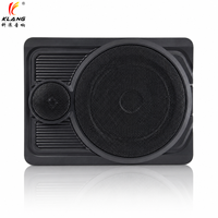 Subwoofer actif mince de 10 pouces pour voiture, nouveau design, amplificateur intégré, sous le siège, haut-parleur de basses puissant, vente en gros