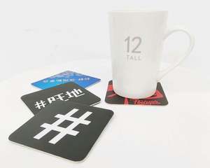 Cheap Factory Price Eco-Friendly Waterproof Disposable <b>Paper</b> <b>Coasters</b> Custom Logo Large Diameter (>600mm) for Home Hotel - Product Image 3