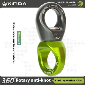 Poulie universelle Xinda <span class=keywords><strong>série</strong></span> H de troisième génération Rotation à 360 degrés pour l'alpinisme Protection contre les chutes à haute altitude - Product Image 3