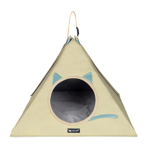 TAILUP à la mode Portable suspendu lit pour animaux de compagnie Oxford tissu chat Cage hamac pour petits chats et chatons motif solide - Product Image 2