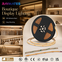 Premium 12V COB LED Şerit 10m 4000K CRI90+ Esnek Noktasız Bant Işık Kendinden Yapışkanlı Yatak Odası Mutfak Ayna Arka Aydınlatması için
