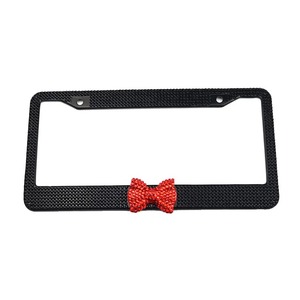 Support <span class=keywords><strong>de</strong></span> plaque d'immatriculation en plastique, vente en gros, couvercle <span class=keywords><strong>de</strong></span> plaque en acier inoxydable, permis <span class=keywords><strong>de</strong></span> <span class=keywords><strong>voiture</strong></span> l - Product Image 2