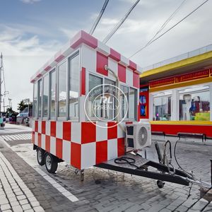 China Mobile Restaurante Cocina Comida Caravana Coche Comida Camión Pizza Concesión Helado Concesión Catering Remolque - Product Image 2