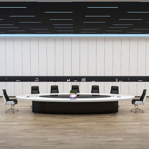 Kích thước tùy chỉnh hiện đại tối giản sang trọng Bàn hội nghị thân thiện với môi trường phòng họp bàn cho nội thất khách sạn Văn phòng - Product Image 4