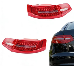 Nouveau feu arrière LED gauche et droit pour Audi <span class=keywords><strong>A6</strong></span> <span class=keywords><strong>C6</strong></span> S6 2009-2011 12V 5000K, ensemble de <span class=keywords><strong>feux</strong></span> de freinage et de clignotants - Product Image 6