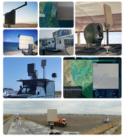 Radar de Monitoreo Costero para Todo Clima, 16 km, IP66 Impermeable, Monitoreo de Embarcaciones Marítimas, Radar Anti-drones, Seguridad del Espacio Aéreo de Prisiones